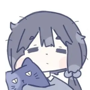 水墨团扇古风头像