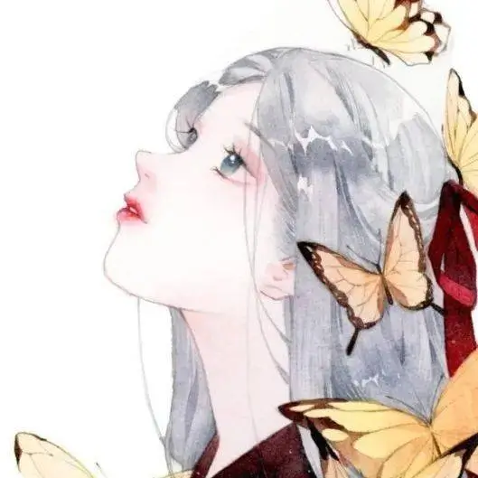 暮色紫调女生动漫头像